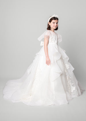 Petal Soft Tulle – Holy Communion Dress
