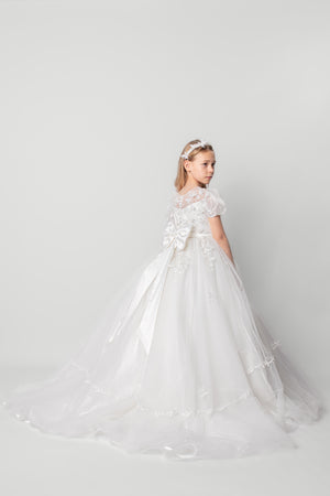 Innocent Petal Flow – Holy Communion Dress