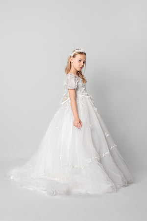 Innocent Petal Flow – Holy Communion Dress