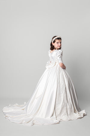 Pure Satin Lace – Holy Communion Dress