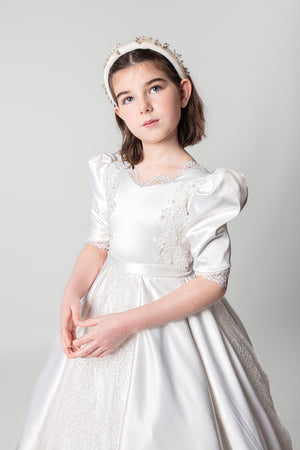 Pure Satin Lace – Holy Communion Dress