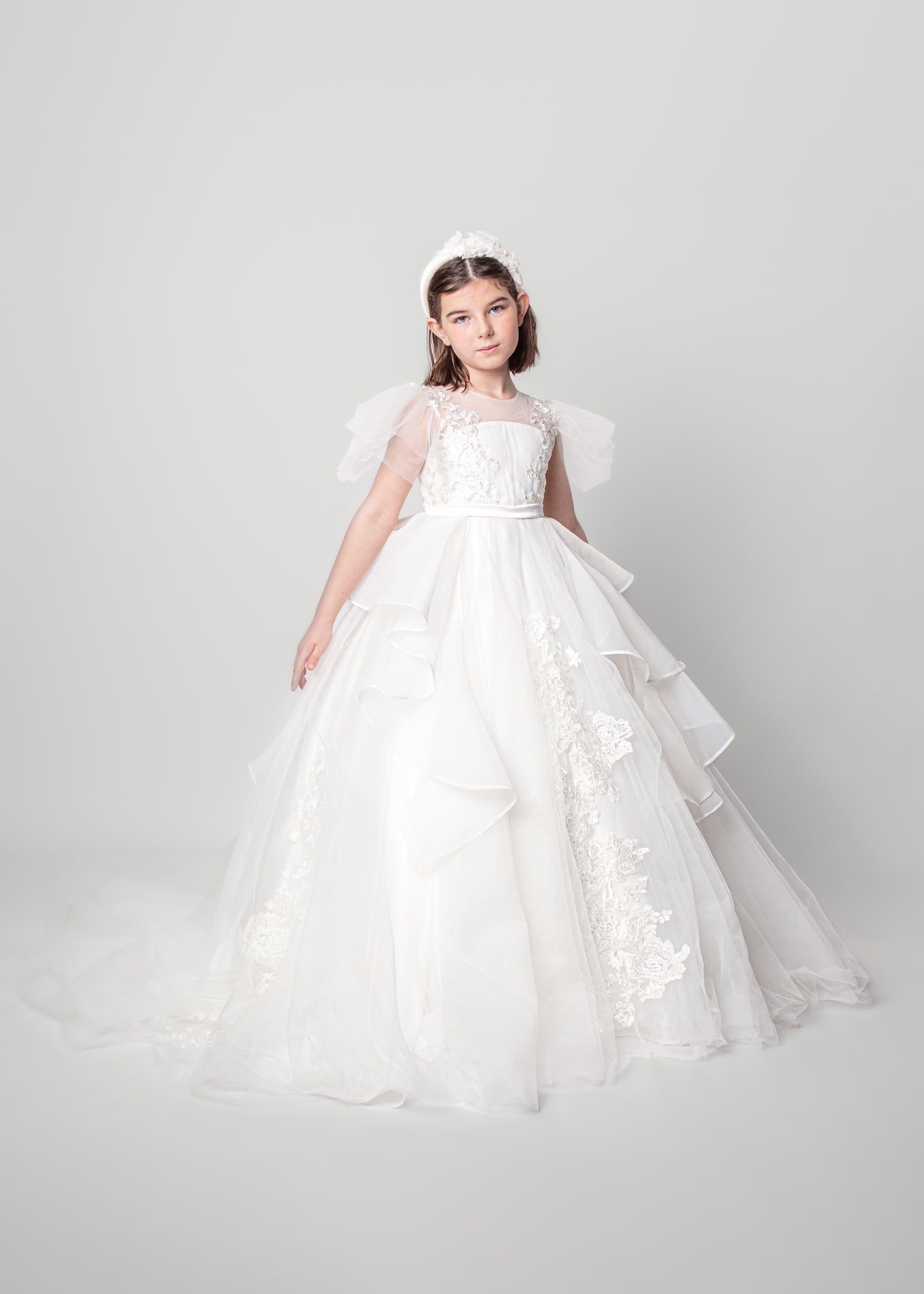 Petal Soft Tulle – Holy Communion Dress